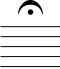 Fermata symbol to indicate a pause