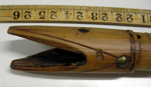 Foot of the Beltrami Native American flute